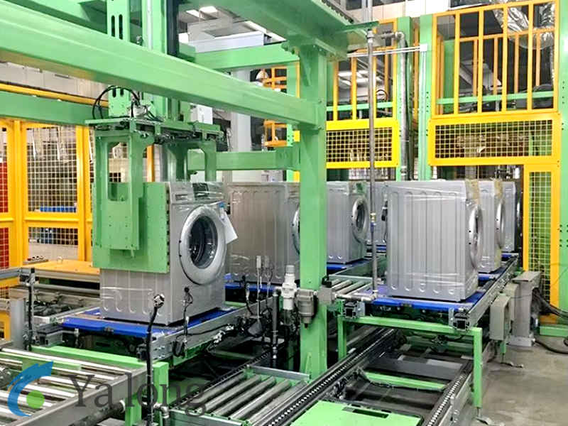 Automated production process of washing machine assembly line - Yalong Blog
