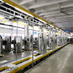 Charging pile assembly line